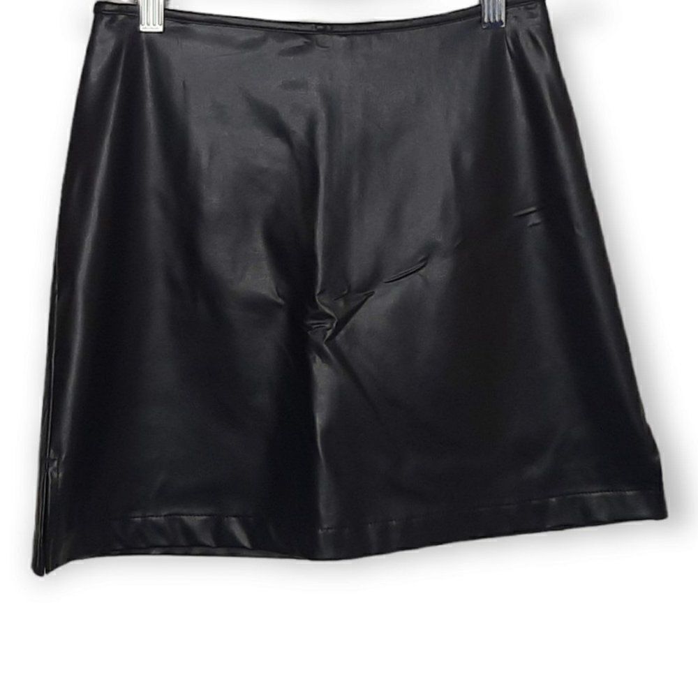 My Michelle Vegan Leather Mini Skirt sz 3/4
